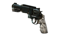 StatTrak™ R8 Revolver | Bone Forged (Well-Worn)