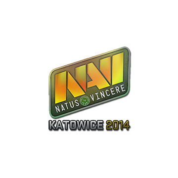 Sticker | Natus Vincere (Holo) | Katowice 2014
