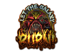 Produto Sticker | Chaos Marine (Foil)