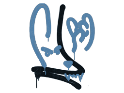 Produto Sealed Graffiti | Recoil M4A4 (Monarch Blue)