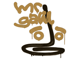 Produto Sealed Graffiti | Recoil Galil AR (Desert Amber)