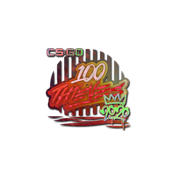 Sticker | 100 Thieves (Holo) | 2020 RMR