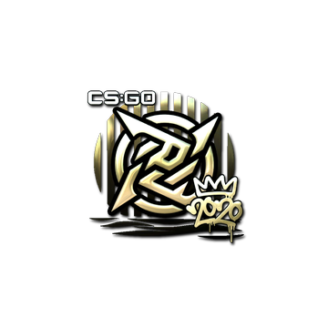 Sticker | Ninjas in Pyjamas (Gold) | 2020 RMR