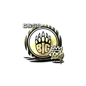 Sticker | BIG (Gold) | 2020 RMR