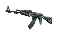 StatTrak™ AK-47 | Frontside Misty (Battle-Scarred)