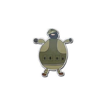 Sticker | Poorly Drawn IDF