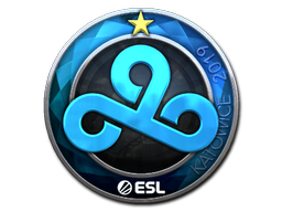 Produto Sticker | Cloud9 (Foil) | Katowice 2019