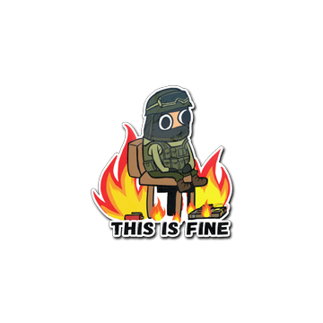 Sticker | This Is Fine (CT)
