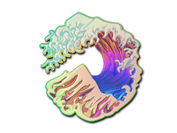 Produto Sticker | Great Wave (Holo)