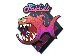 Produto Sticker | Pink Jaggyfish