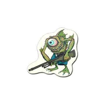 Sticker | Green Cyclawps