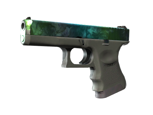 Glock-18 | Doppler Gama (Bem Desgastada)