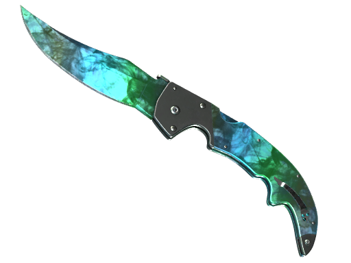 ★ StatTrak™ Falchion Knife | Gamma Doppler Phase 3 (Factory New)