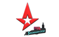 Sticker | Astralis (Foil) | Stockholm 2021 Sticker — CS2 skin in the Redline Dragon case on DuckSkins