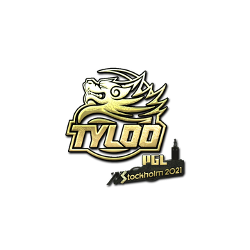 Sticker | Tyloo (Gold) | Stockholm 2021