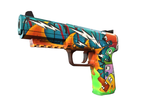 StatTrak™ Five-SeveN | Angry Mob (Factory New)