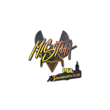 Sticker | misutaaa (Holo) | Stockholm 2021