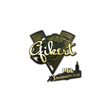 Sticker | Qikert (Gold) | Stockholm 2021