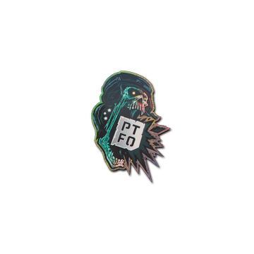 Sticker | PTFO (Holo)