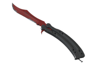 ★ StatTrak™ Butterfly Knife | Crimson Web (Field-Tested)