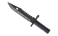★ StatTrak™ M9 Bayonet | Ultraviolet (Battle-Scarred)
