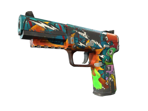 StatTrak™ Five-SeveN | Angry Mob (Battle-Scarred)