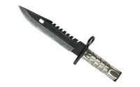 ★ M9 Bayonet | Black Laminate (Well-Worn)