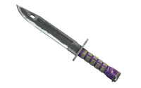 ★ StatTrak™ Bayonet | Ultraviolet (Battle-Scarred)