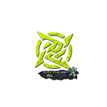 Sticker | Ninjas in Pyjamas (Glitter) | Antwerp 2022
