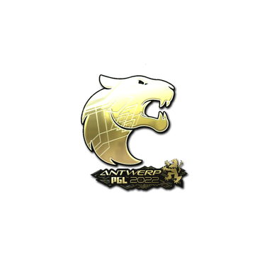 Sticker | FURIA (Gold) | Antwerp 2022