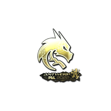 Sticker | Team Spirit (Gold) | Antwerp 2022