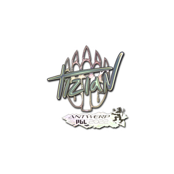 Sticker | tiziaN (Holo) | Antwerp 2022