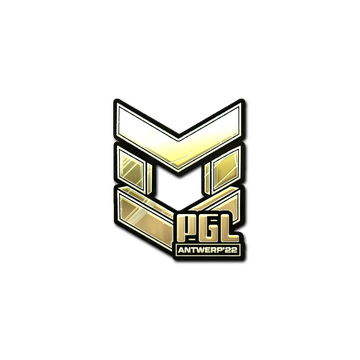 Sticker | PGL (Gold) | Antwerp 2022