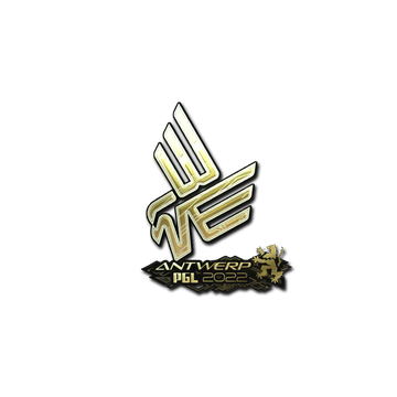 Sticker | Bad News Eagles (Gold) | Antwerp 2022
