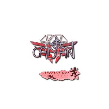 Sticker | cadiaN (Holo) | Antwerp 2022
