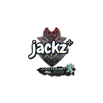 Sticker | JaCkz (Glitter) | Antwerp 2022