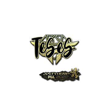 Sticker | TeSeS (Gold) | Antwerp 2022