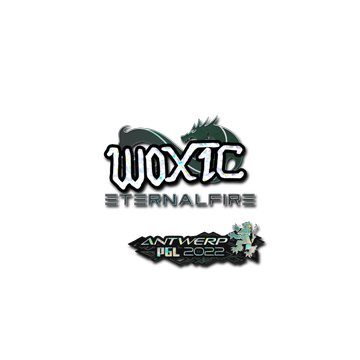 Sticker | woxic (Glitter) | Antwerp 2022
