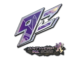 Produto Sticker | 9z Team (Holo) | Antwerp 2022