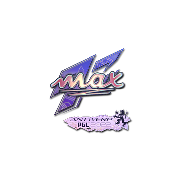 Sticker | max (Holo) | Antwerp 2022
