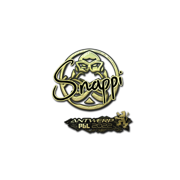 Sticker | Snappi (Gold) | Antwerp 2022