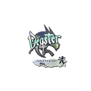 Sticker | degster (Holo) | Antwerp 2022