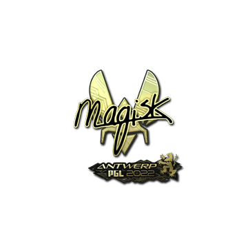 Sticker | Magisk (Gold) | Antwerp 2022