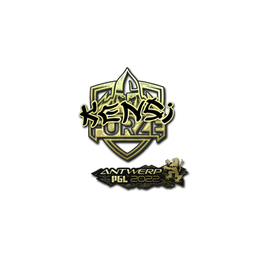 Sticker | KENSi (Gold) | Antwerp 2022