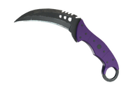 ★ StatTrak™ Talon Knife | Ultraviolet (Well-Worn)