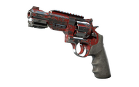 StatTrak™ R8 Revolver | Crimson Web (Battle-Scarred)