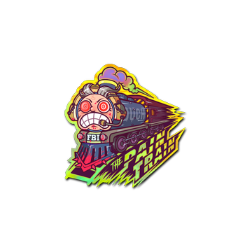 Sticker | Pain Train (Holo)