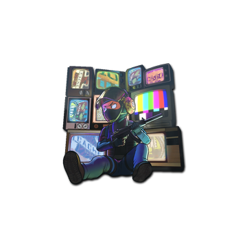 Sticker | TV Installation (Lenticular)