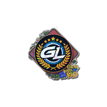 Sticker | GamerLegion (Glitter) | Rio 2022