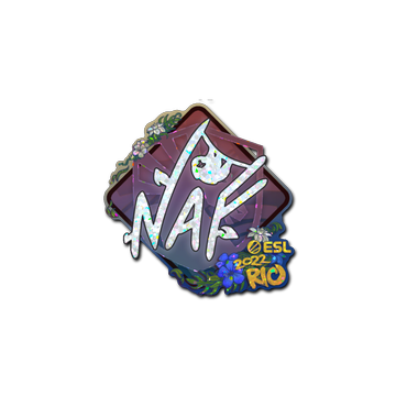 Sticker | NAF (Glitter) | Rio 2022